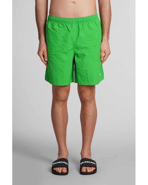 Stussy Beachwear In Green Polyester for men