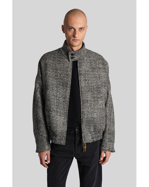 Giacca Casual Lee in Lana Grigia di DARKPARK in Gray da Uomo