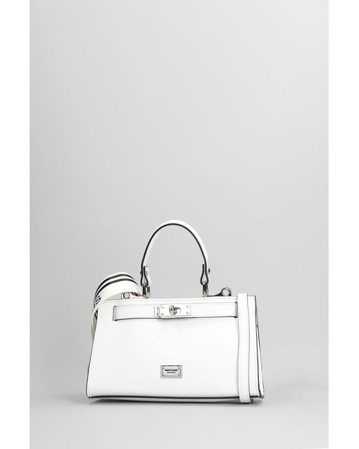 Marc Ellis Alma S Bx Shoulder Bag In White Faux Leather