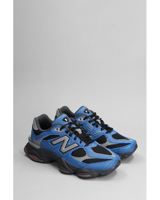 Sneakers 9060 in pelle e tessuto Blu di New Balance in Blue da Uomo