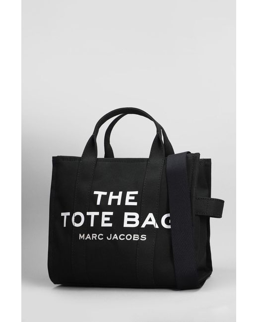 Marc Jacobs The Medium Tote Tote In Black Cotton