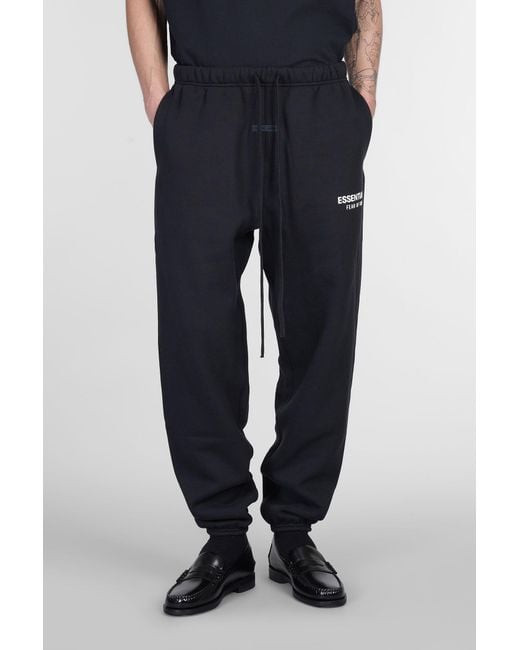 Pantalone in Cotone Nero di Fear Of God in Blue da Uomo