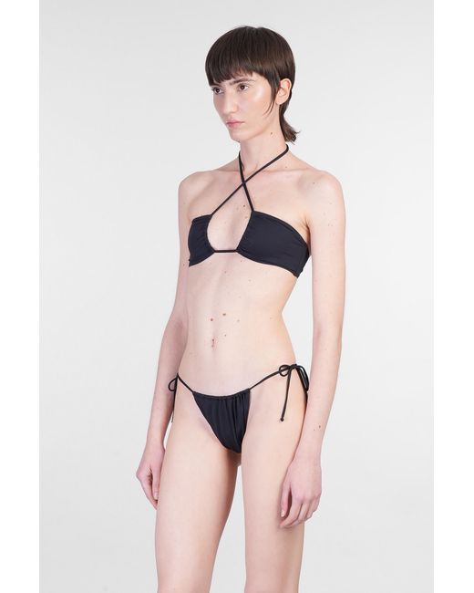 Beachwear Dahlia in Poliammide Nera di Mc2 Saint Barth in Pink