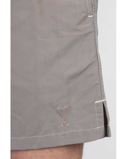 AMI Gray Beachwear for men