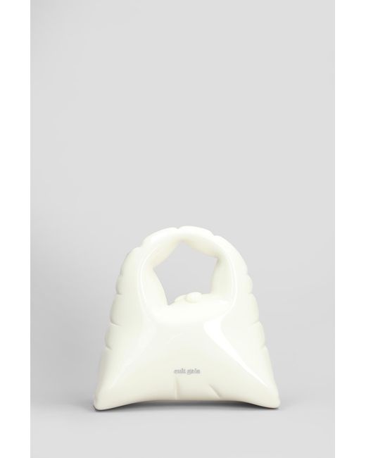 Borsa a mano Inara in Acrilico Bianco di Cult Gaia in White
