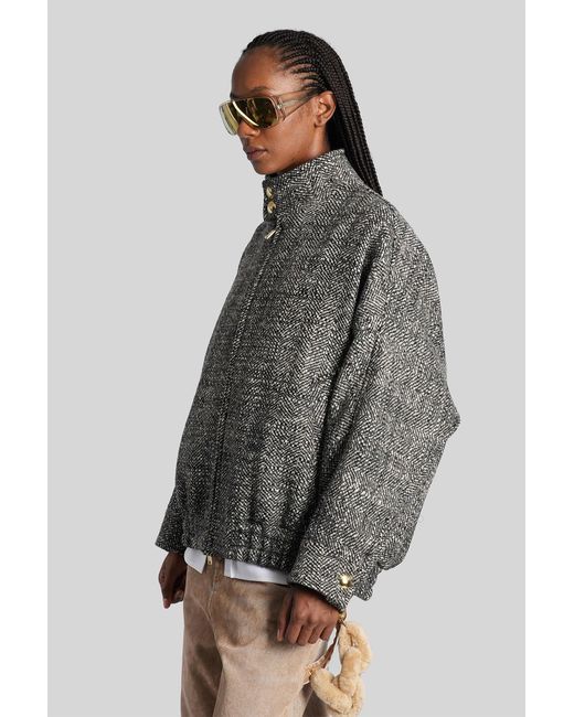 Giacca Casual Lee in Lana Grigia di DARKPARK in Gray