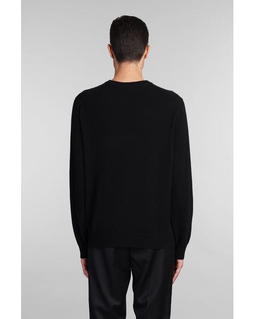 Maglia in Cashmere Nera di Theory in Black da Uomo