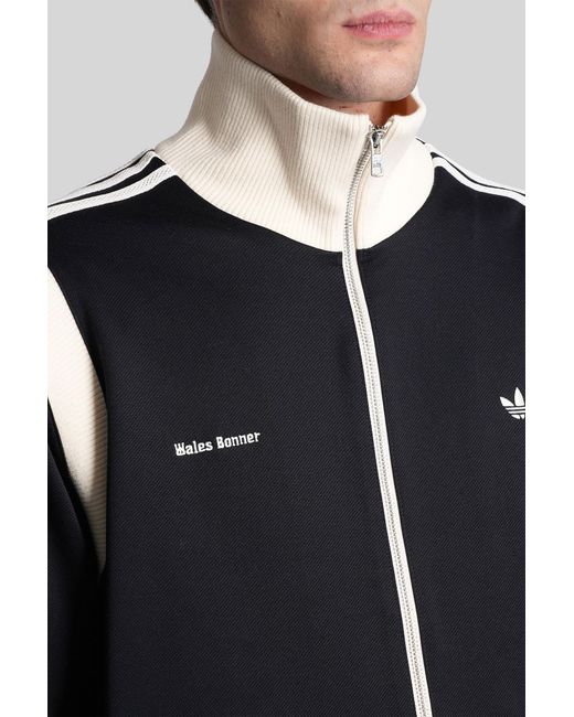 Adidas Twill Tt Sweatshirt In Blue Polyamide for men