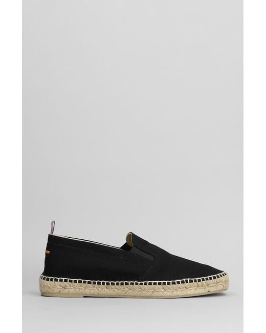 Espadrillas Joel-001 in Tela Nera di Castaner in Gray da Uomo
