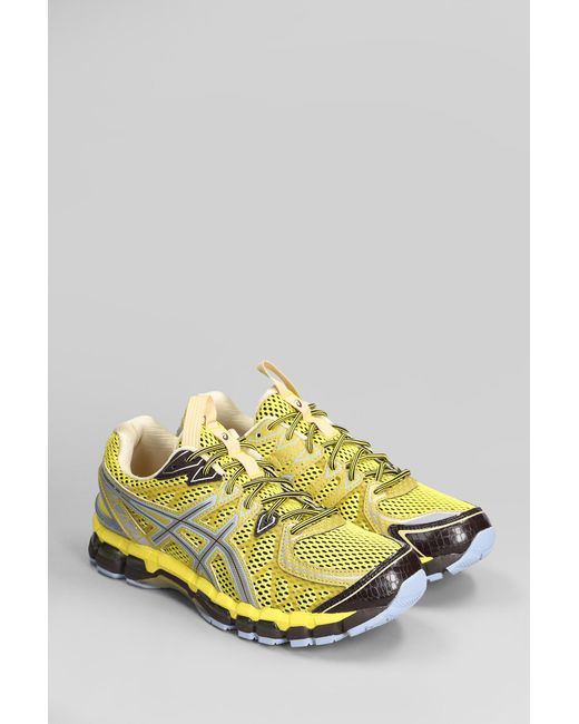 Sneakers UB9-S Gel-Kayano 20 in pelle e tessuto Giallo di Asics in Yellow da Uomo