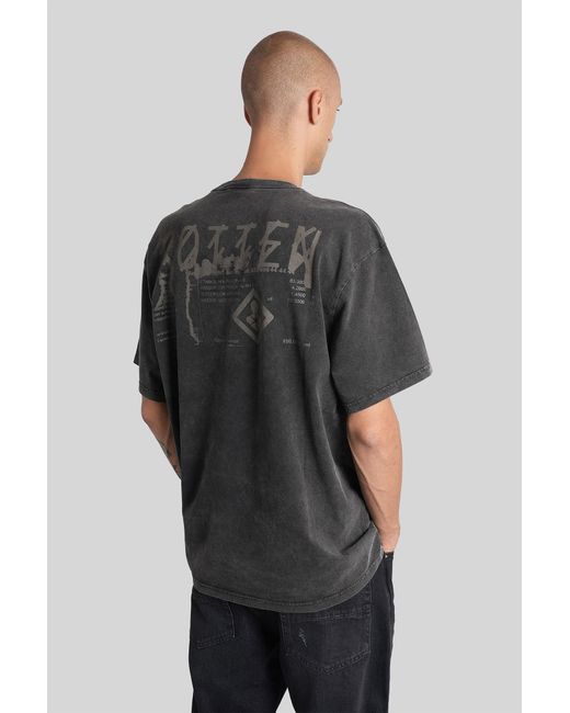 44 Label Group Gray T-shirt In Grey Cotton for men