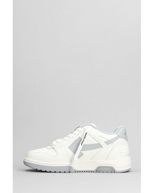 Off-White c/o Virgil Abloh Out Of Office Sneakers In White Leather for men