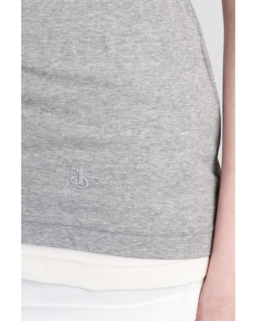 Topwear in Cotone Multicolor di Jil Sander in White