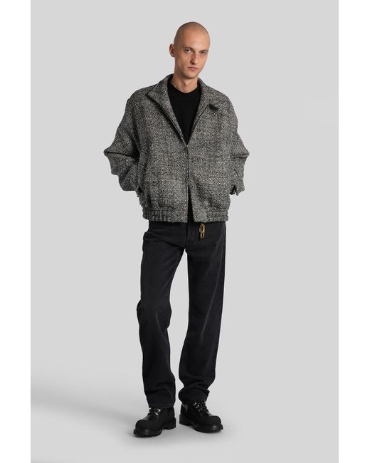 Giacca Casual Lee in Lana Grigia di DARKPARK in Gray da Uomo