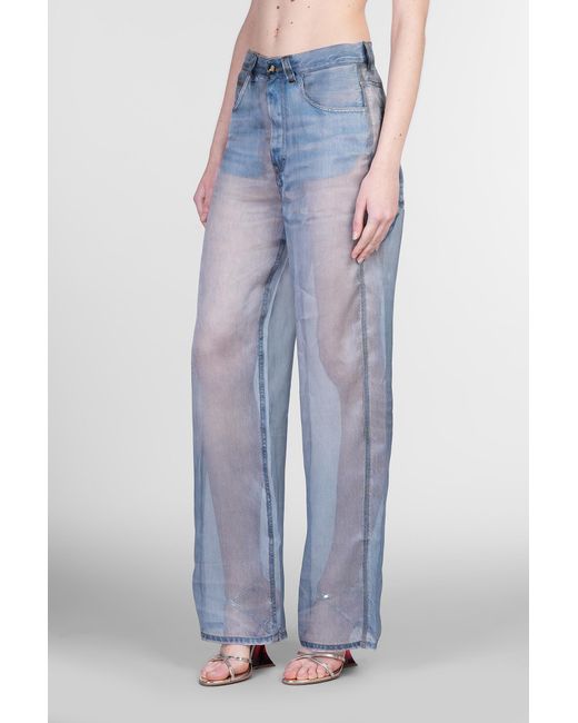 Jeans Winona in Cotone Blu di Haikure in Blue