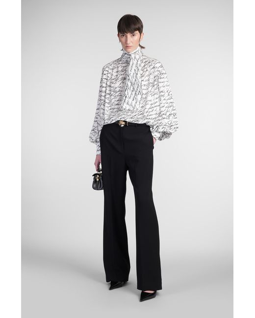 Camicia in viscosa Bianca di Balmain in White