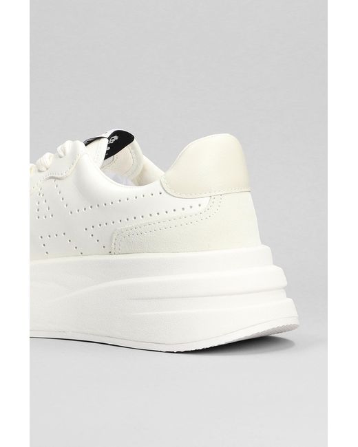 Sneakers Impuls Bis in Pelle Bianca di Ash in White