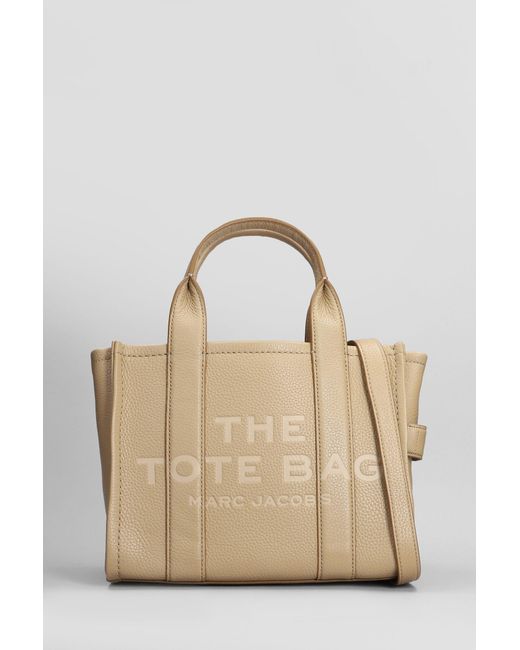 Marc Jacobs Natural The Small Tote Tote In Camel Leather