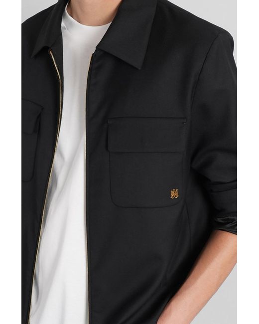 Amiri Black Casual Jacket for men
