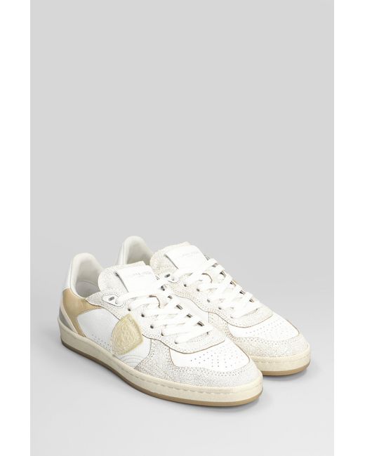 Philippe Model White Pgal Low Sneakers