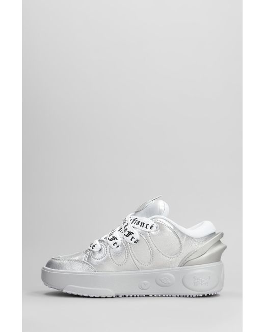 Sneakers La France in Pelle Argento di PUMA in White