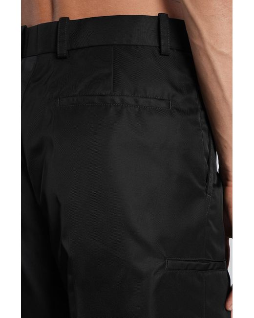 Pantalone in Poliammide Nera di Jil Sander in Black da Uomo