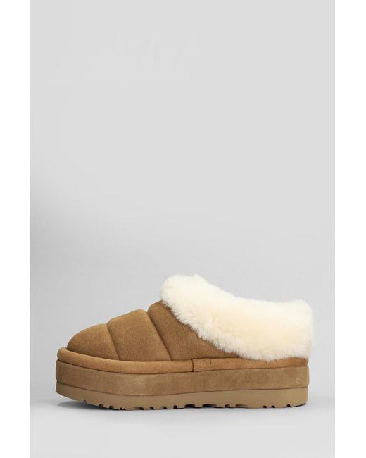 Ugg Multicolor Tazzlita Slipper-mule In Leather Color Suede