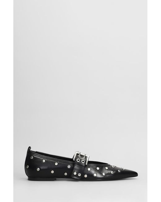 Ballerine in Pelle Nera di SCHUTZ SHOES in Black