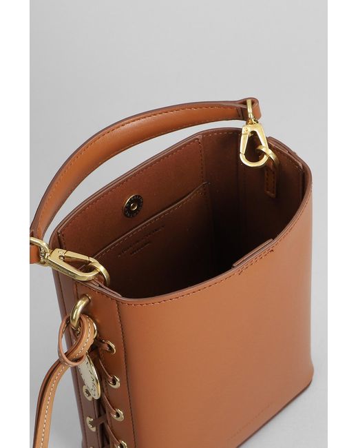 Stella McCartney Shoulder Bag In Brown Polyamide