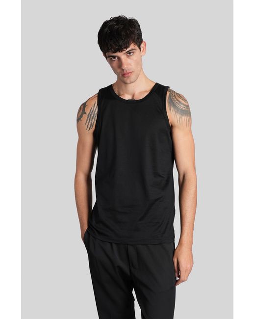 ZEGNA Men's Lingerie In Black Cotton