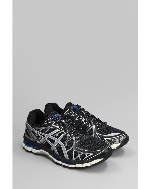 Sneakers Gel-Kayano 20 in pelle e tessuto Nero di Asics in Gray da Uomo
