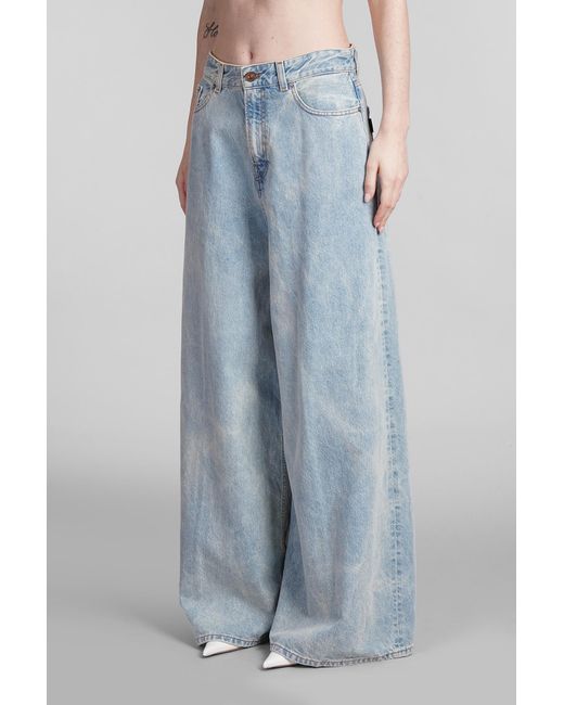 Haikure Big Bethany Jeans In Blue Cotton