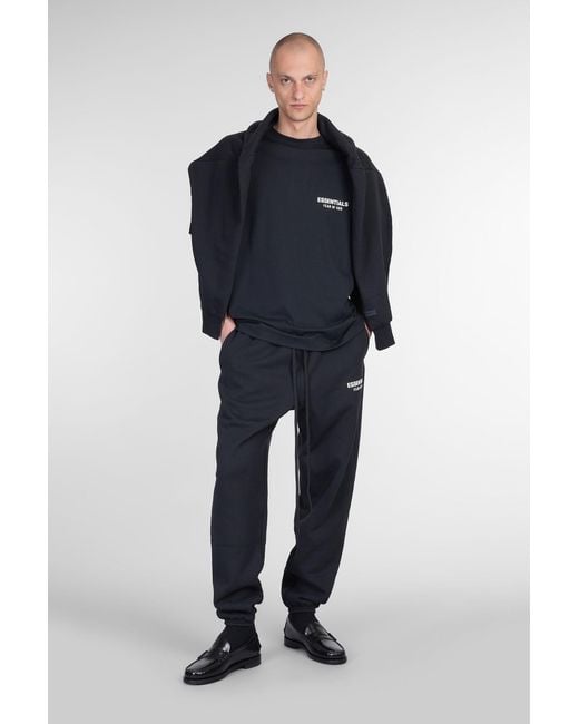 Pantalone in Cotone Nero di Fear Of God in Blue da Uomo