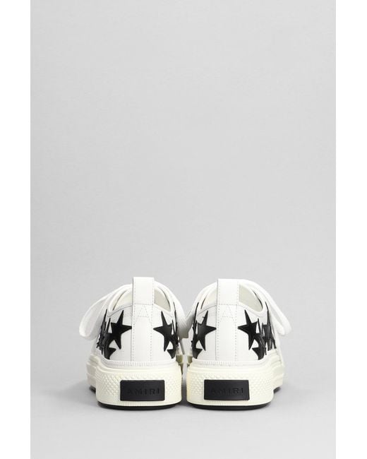 Sneakers basse Stars Court di Amiri in White da Uomo