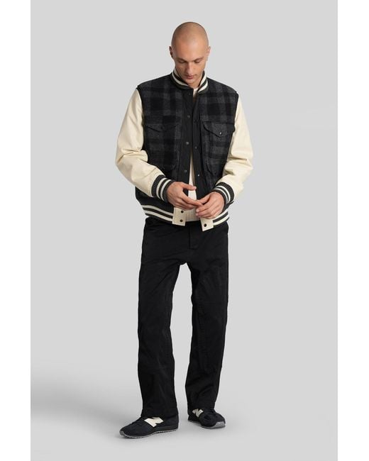 Junya Watanabe Black Bomber Jacket for men