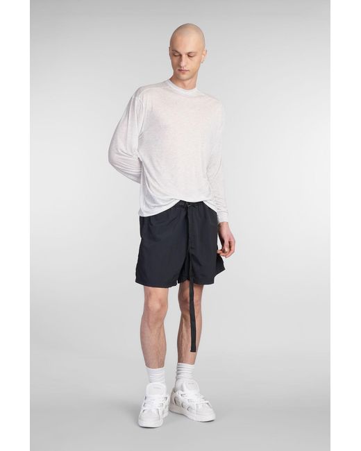 T-Shirt Obi in Cotone Grigio di DANILO PAURA in White da Uomo