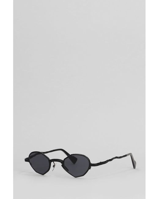 Occhiali Z20 in acetato Nero di Kuboraum in Gray