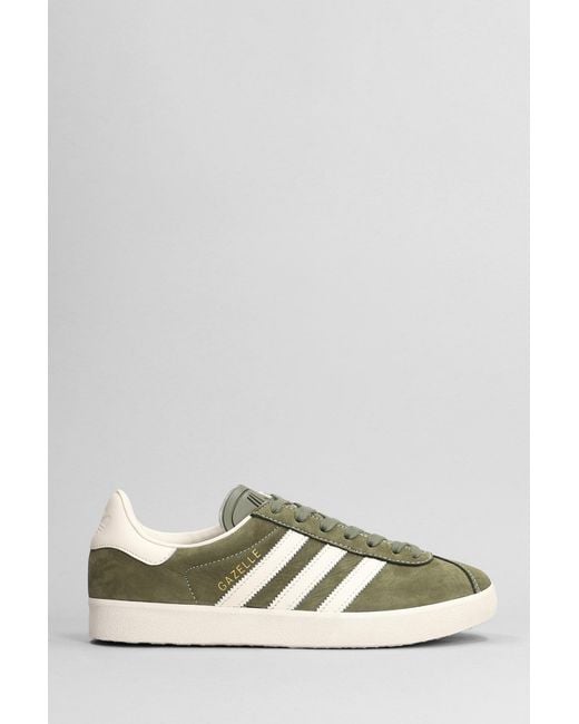 adidas khaki gazelle trainers