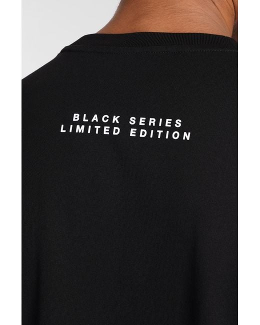 T-Shirt in Cotone Nero di Ih Nom Uh Nit in Black da Uomo