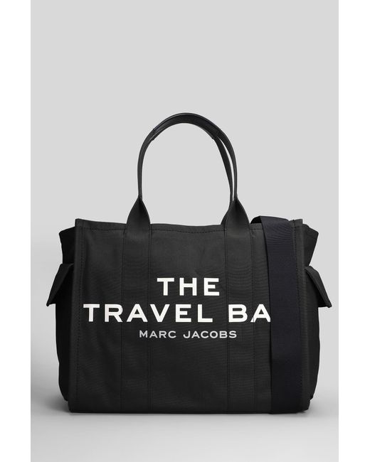 Marc Jacobs The Travel Tote Tote In Black Cotton