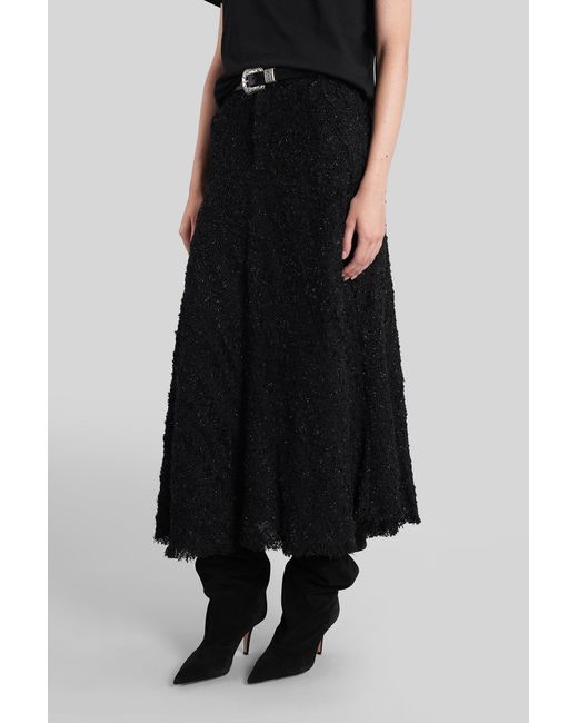 IRO Black Samden Skirt