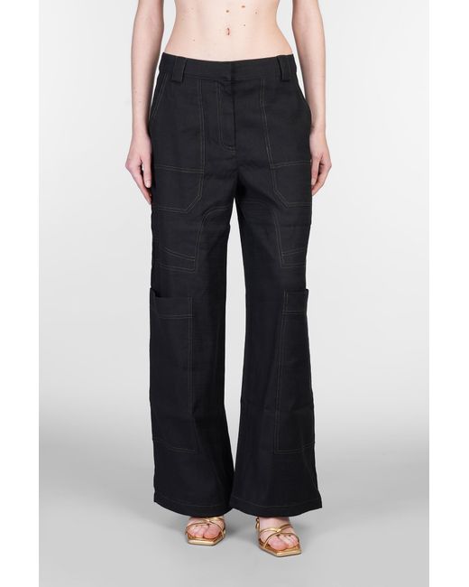 Cult Gaia Black Wynn Pants