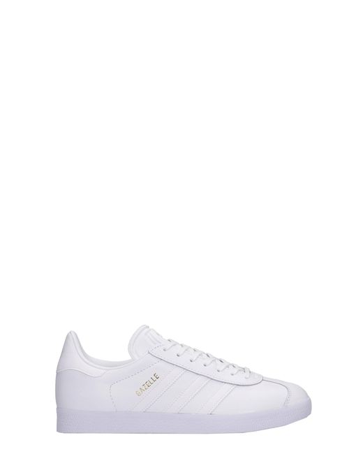 adidas Gazelle Sneakers In White Leather for Men - Lyst