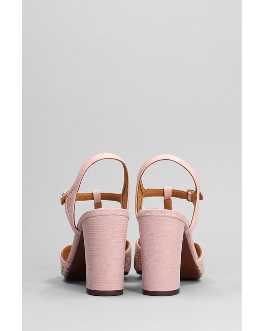 Chie Mihara Pink Bessy Sandals