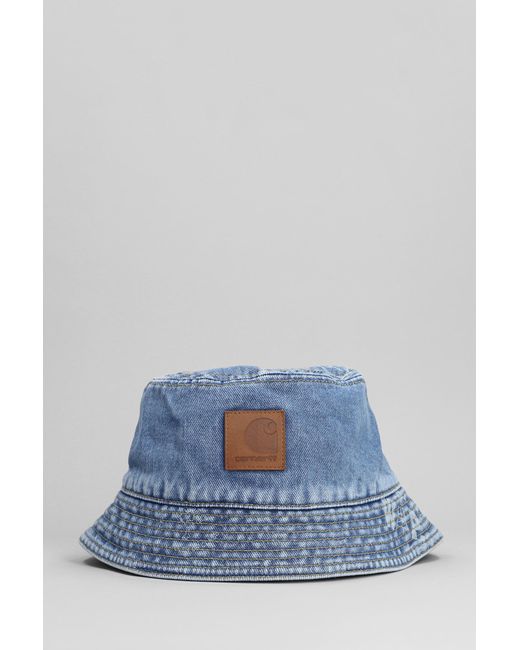 Carhartt Hats In Blue Cotton for men