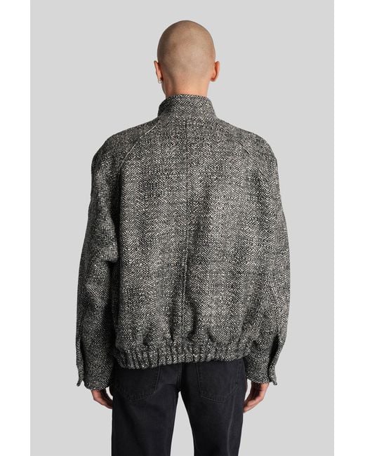 Giacca Casual Lee in Lana Grigia di DARKPARK in Gray da Uomo