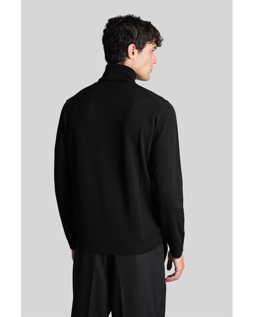 Roberto Collina Knitwear In Black Wool for men