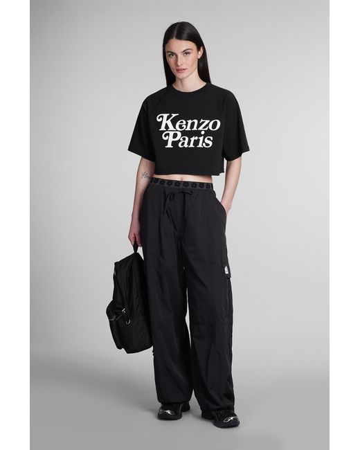 KENZO T-shirt In Black Cotton