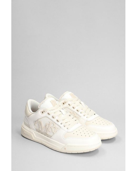 Amiri Classic Low Sneakers In White Leather for men