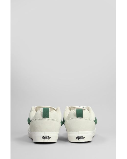 Vans Green Knu Skool Sneakers for men